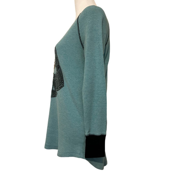 Star Wars Darth Vader Womens Thermal Long Sleeve Sleep Shirt Cotton Blend Size S - Picture 5 of 13